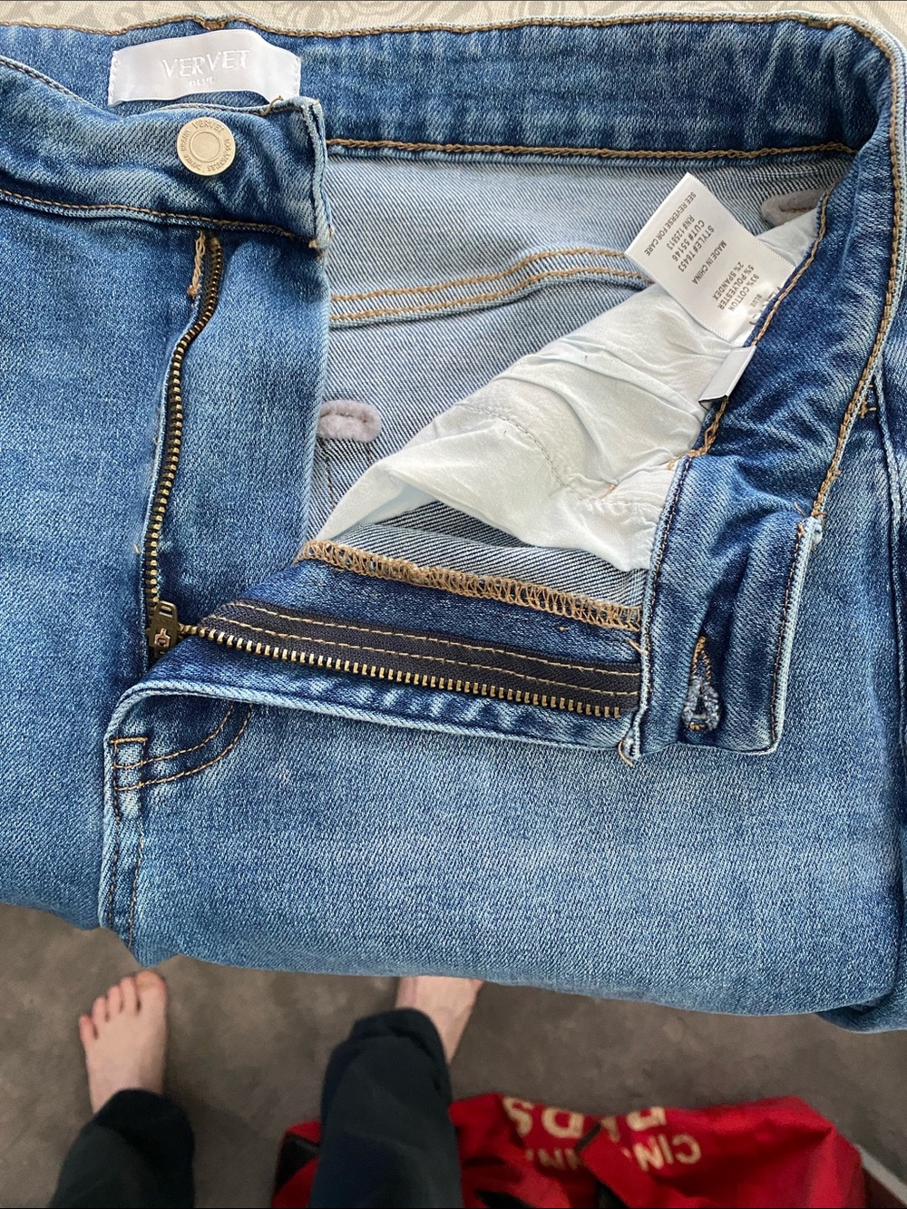 VERVET High Rise Jeans - Size 29 Petite - Excellent Condition - Picture 7 of 7